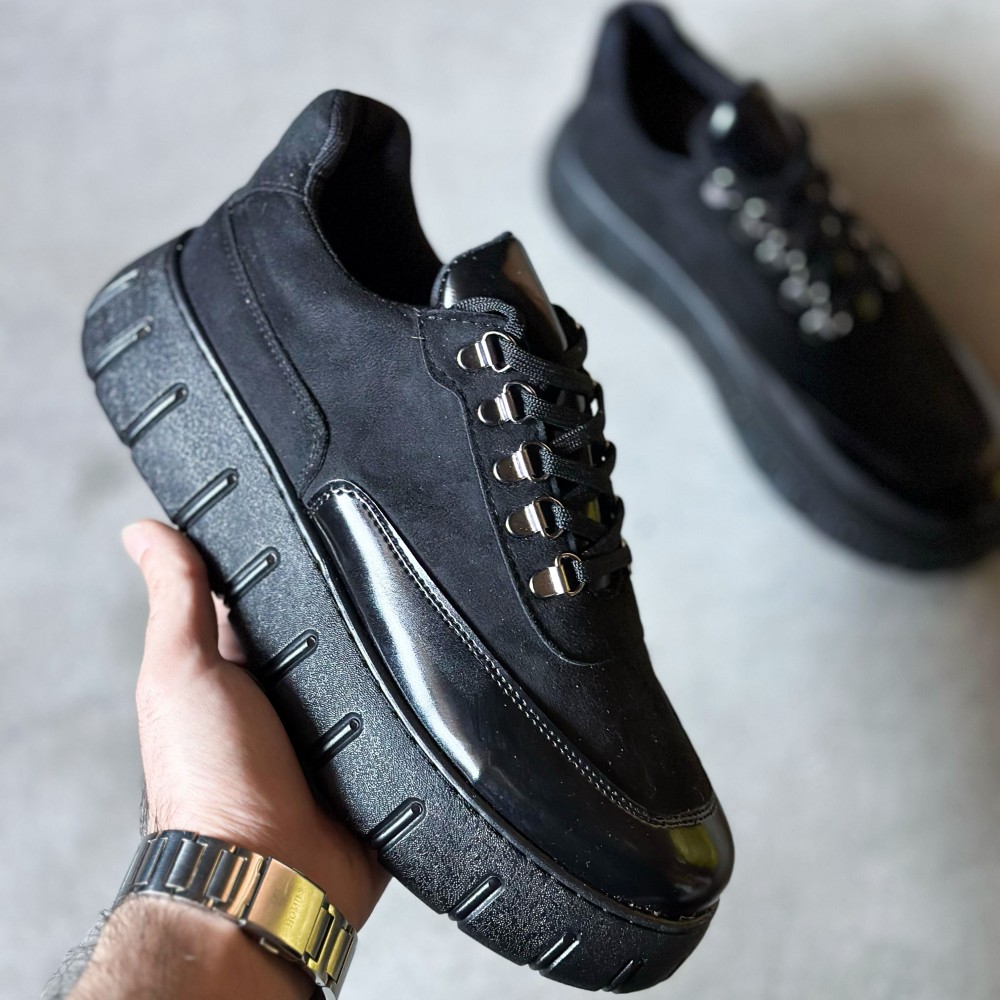 Mens Sneakers - Black - 600
