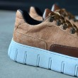 Mens Sneakers - Tan Suede - 600
