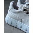 Mens Sneakers - White Suede - 600