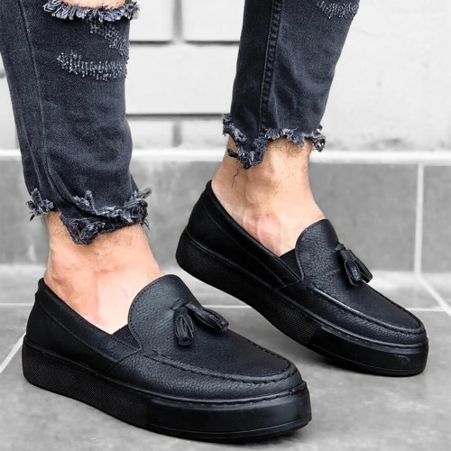 Mens Sneakers - Black - 717
