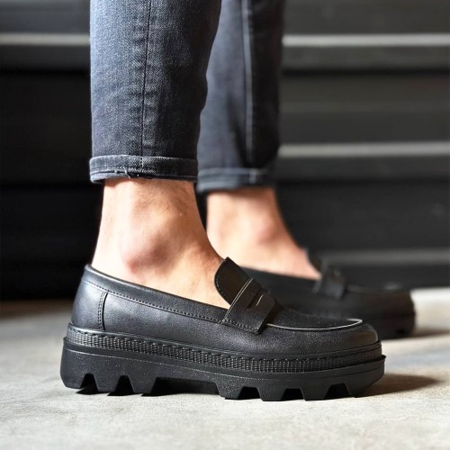 Mens Loafer - Black - 779