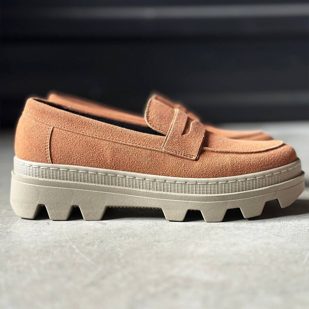 Mens Loafer - Tan Suede - 779