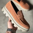 Mens Loafer - Tan Suede - 779