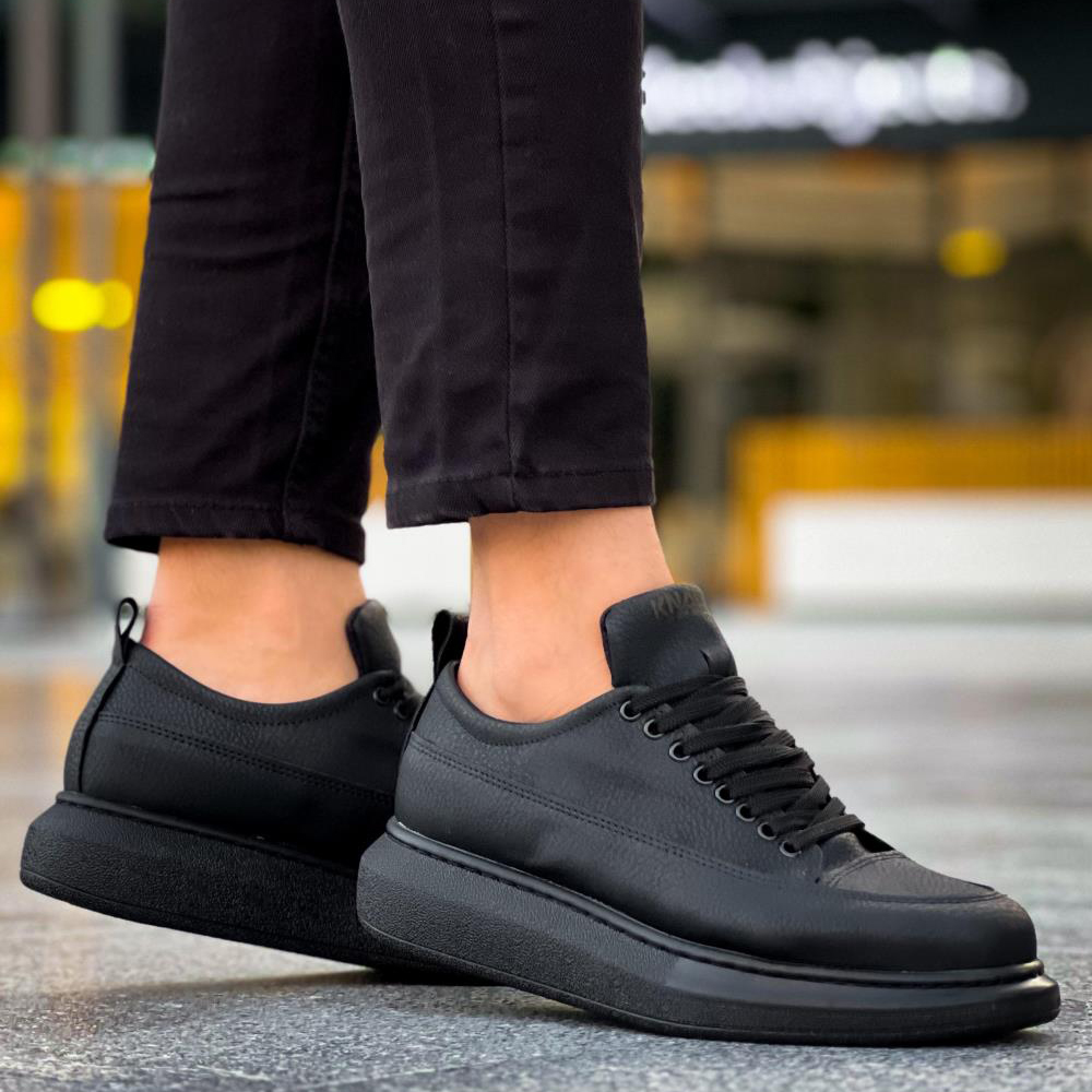 Mens Sneakers - Black - 814
