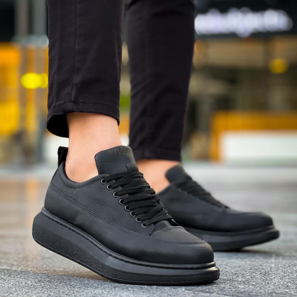 Mens Sneakers - Black - 814