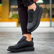 Mens Sneakers - Black - 814