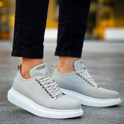 Mens Sneakers - Stone - 814
