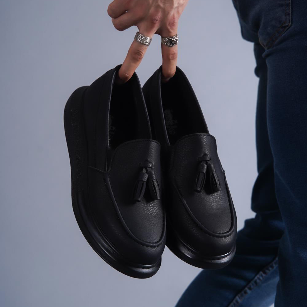 Mens Classic Shoes - Black - 818