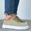 Mens Casual Shoes - Beige - T12