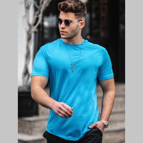 Mens T-shirt - Blue - 4951