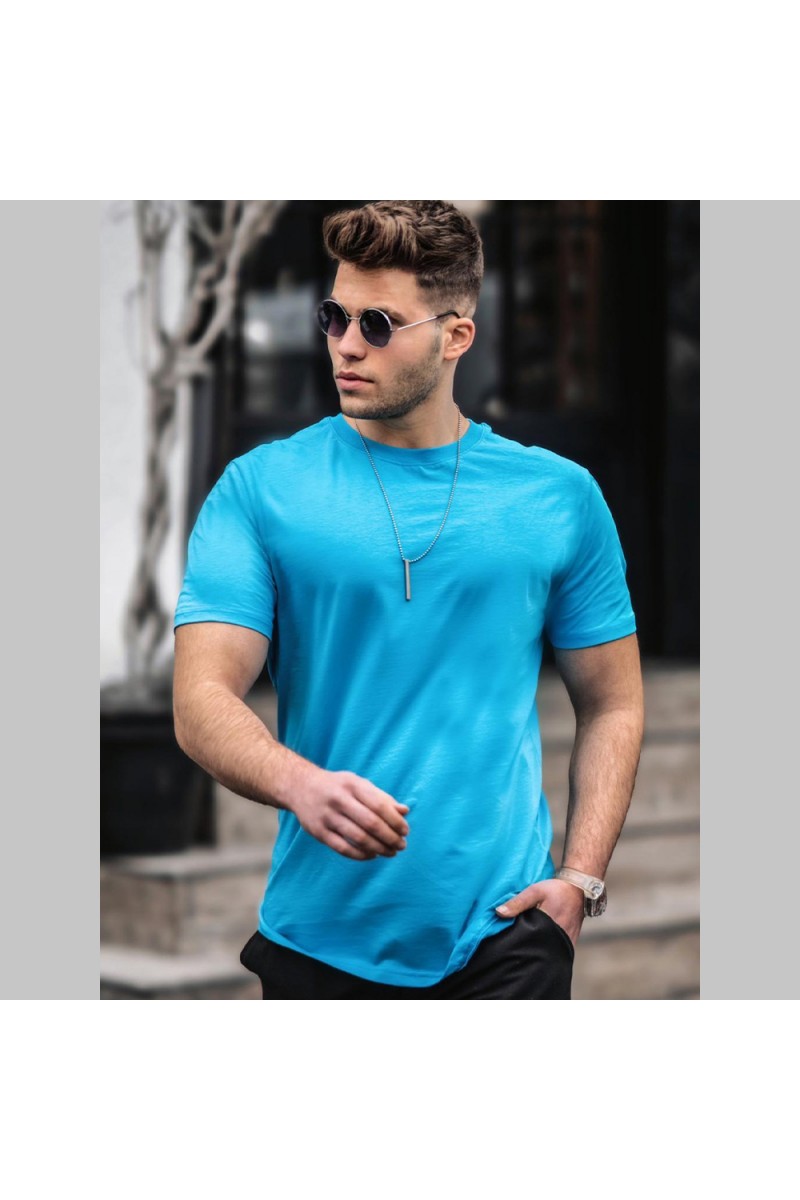 Mens T-shirt - Blue - 4951