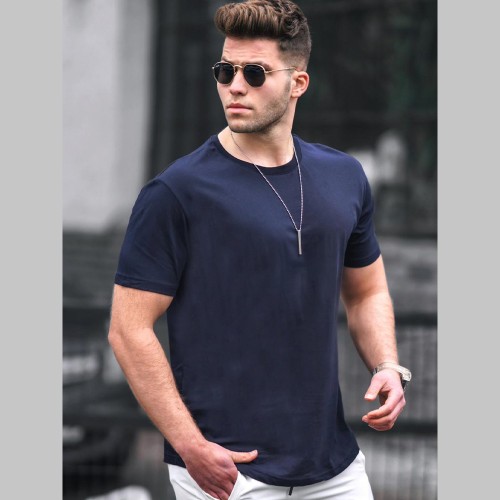 Mens T-shirt - Dark Blue - 4951