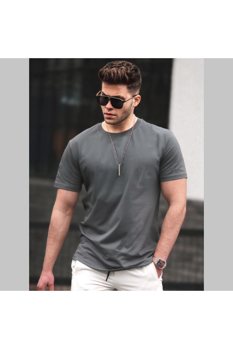 Mens T-shirt - Dark Gray - 4951