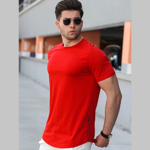 Mens T-shirt - Red - 4951