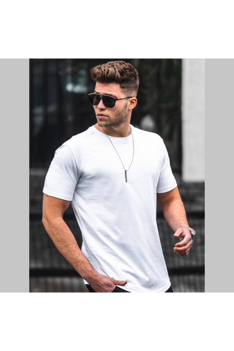 Mens T-shirt - White - 4951