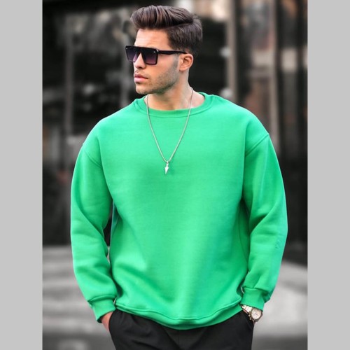 Mens Sweatshirt - Green - 6048