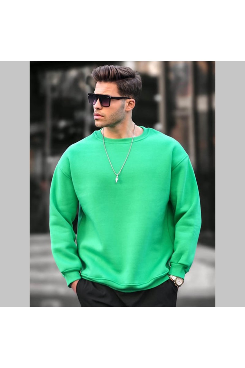 Mens Sweatshirt - Green - 6048
