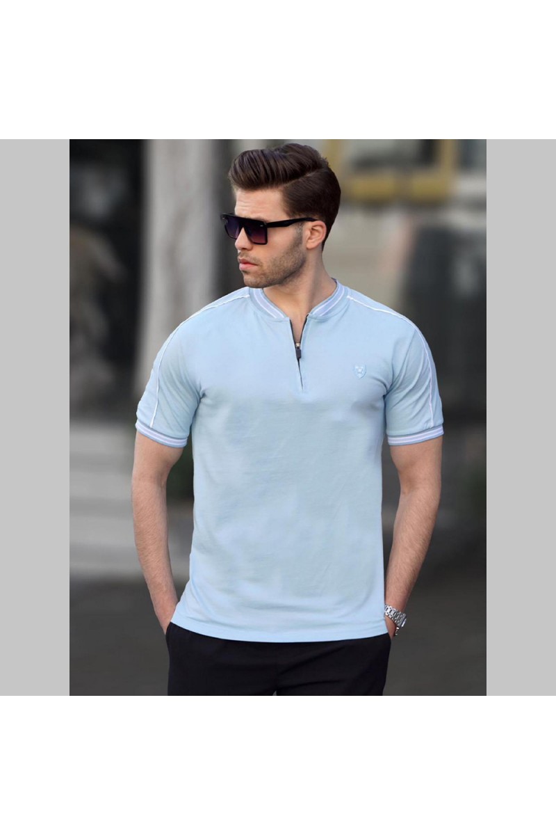 Mens T-shirt - Blue - 9281