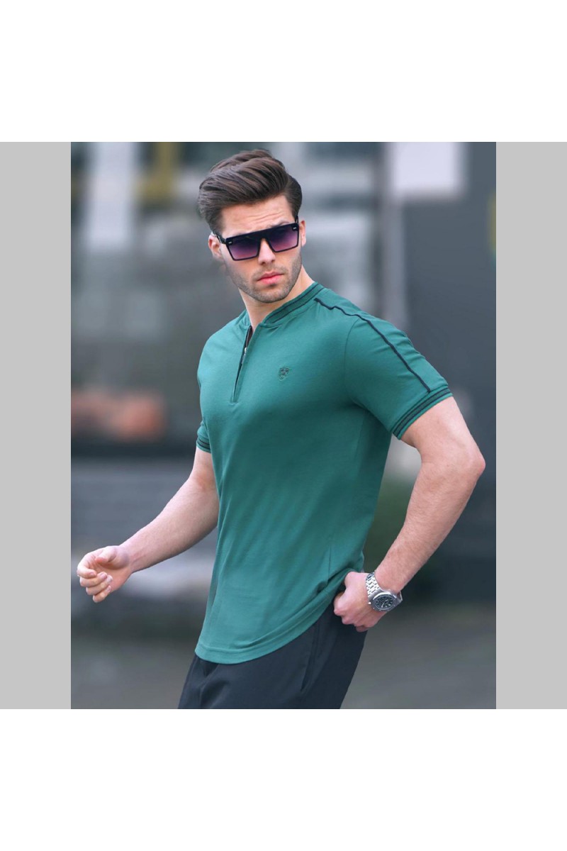 Mens T-shirt - Dark Green - 9281