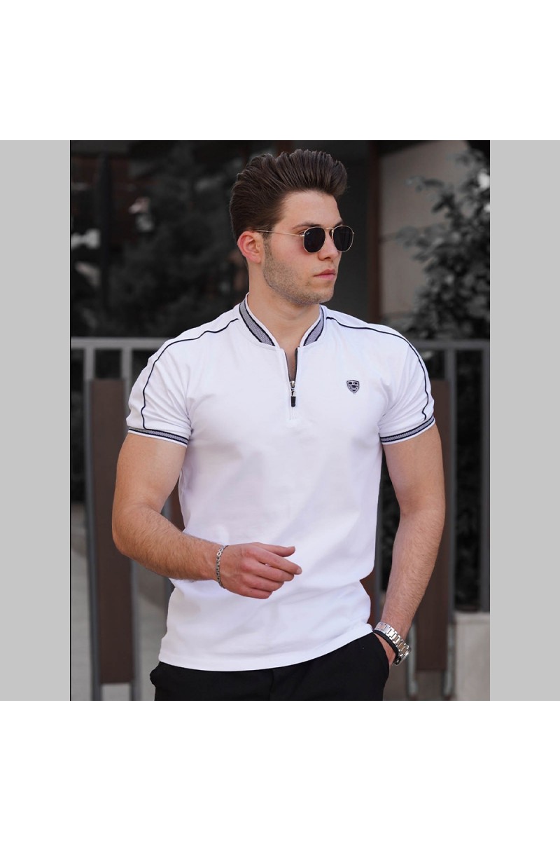 Mens T-shirt - White - 9281