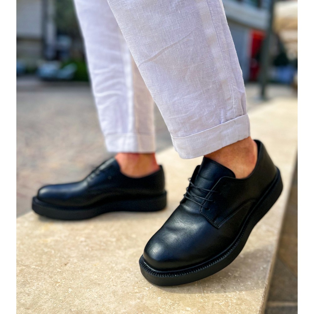 Mens Classic Shoes - Black - 001