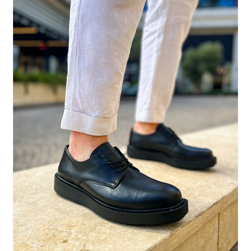 Mens Classic Shoes - Black - 001
