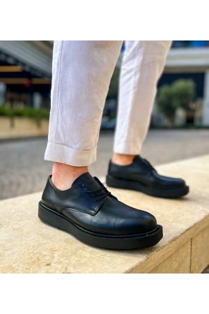 Mens Classic Shoes - Black - 001
