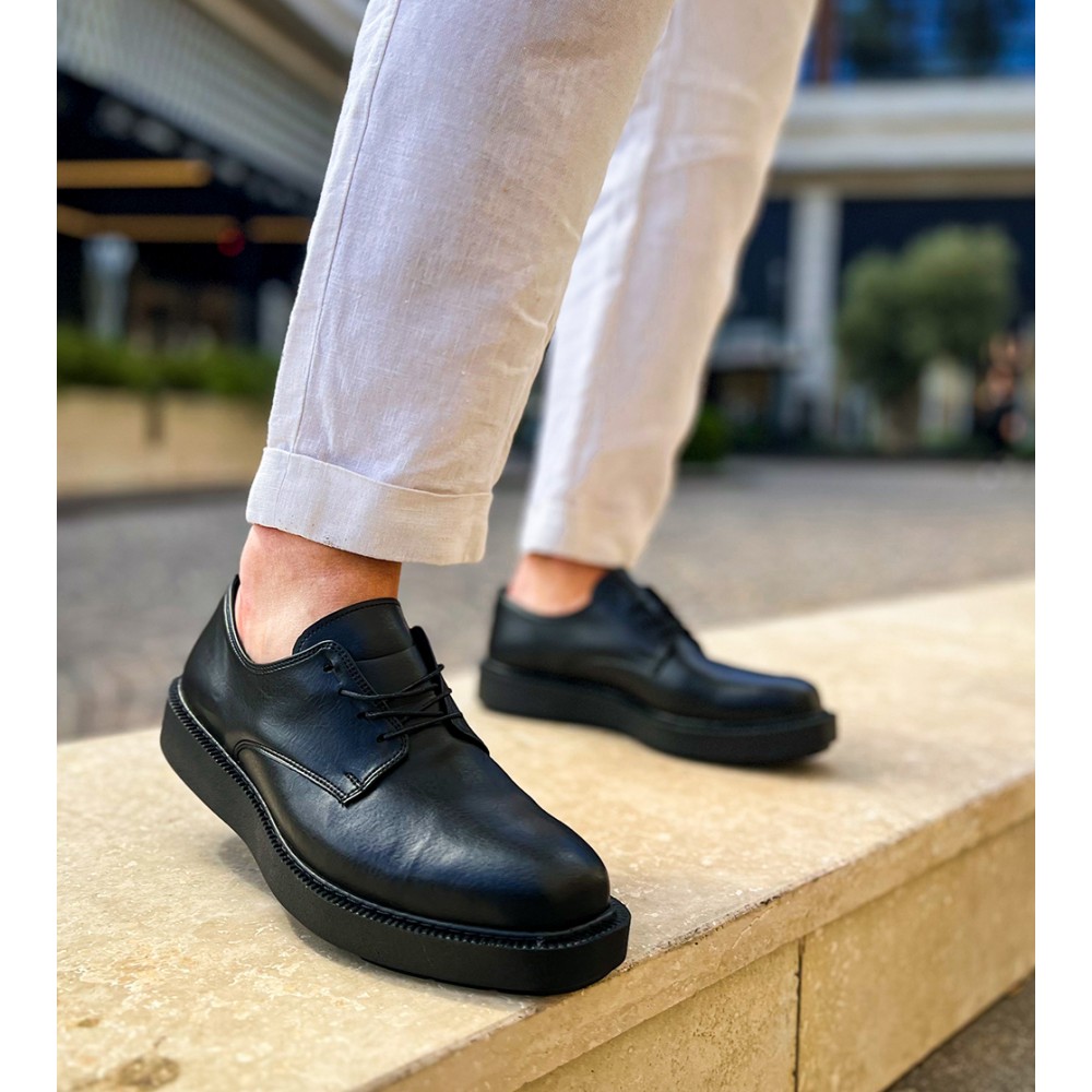 Mens Classic Shoes - Black - 001