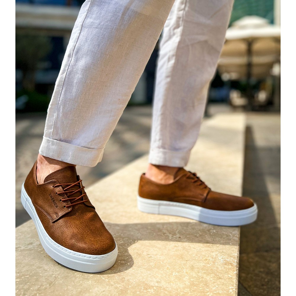 Mens Sneakers - Tan - 005
