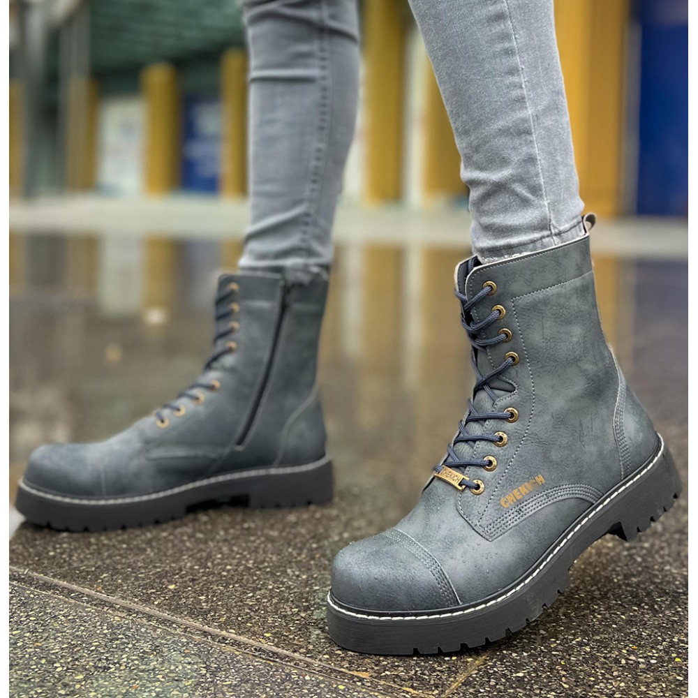 Mens Boots - Anthracite - 009