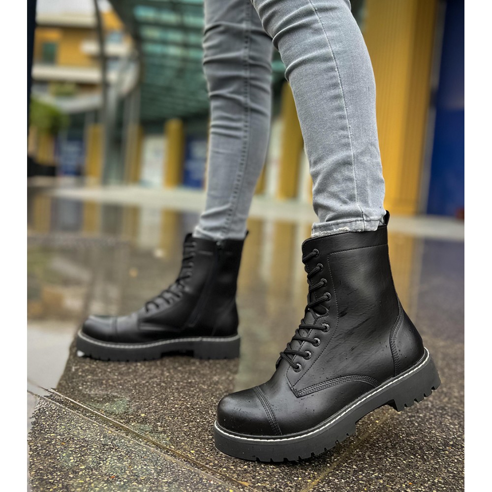 Mens Boots - Black  - 009