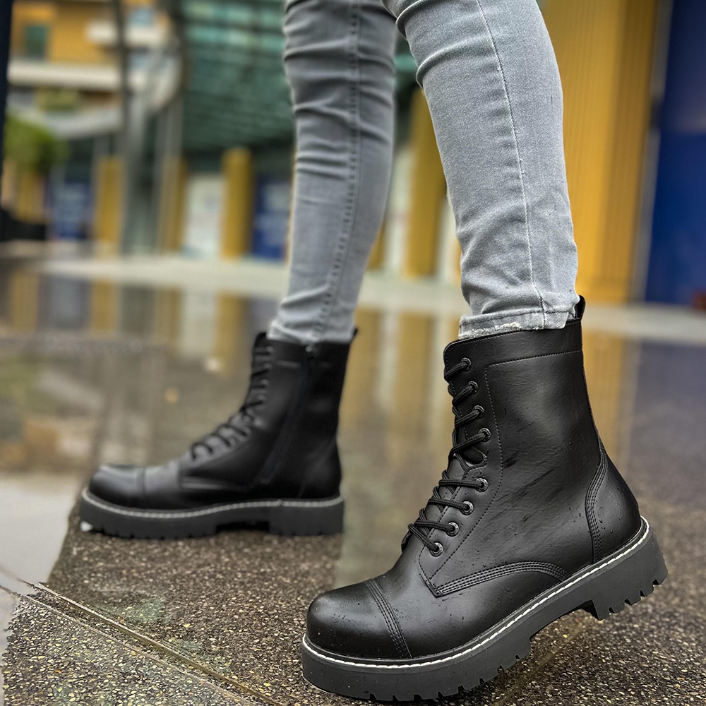 Mens Boots - Black  - 009