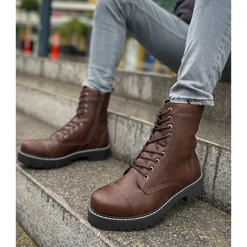 Mens Boots - Brown - 009