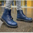 Mens Boots - Dark Blue - 009