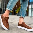 Mens Sneakers - Tan - Lix