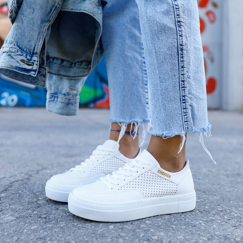 Men's Sneakers - White - Lix