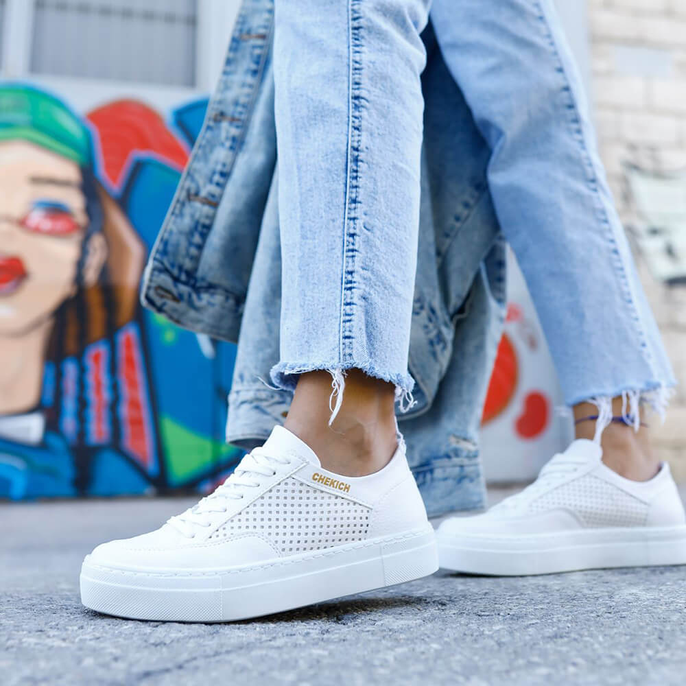 Men's Sneakers - White - Lix