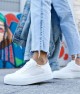 Men's Sneakers - White - Lix
