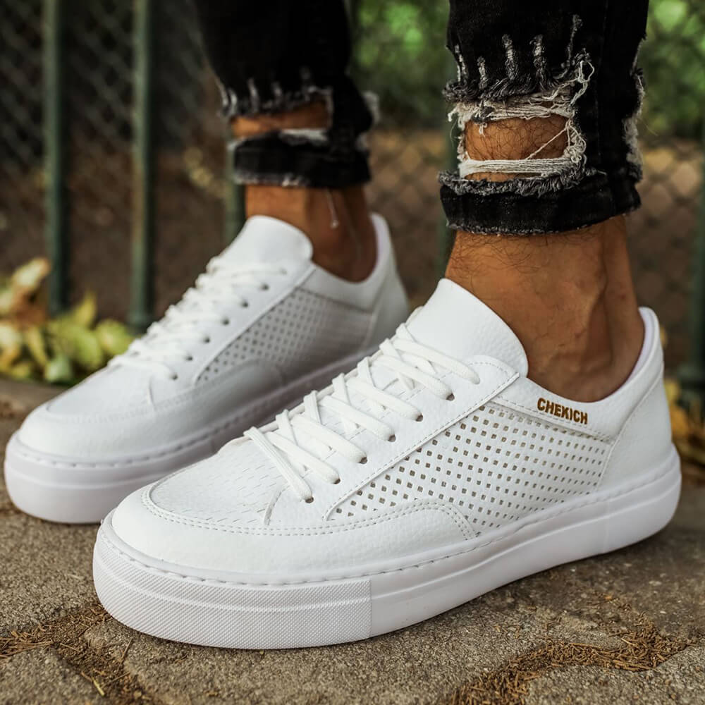 Men's Sneakers - White - Lix