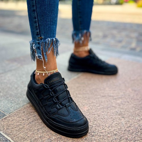 Womens Sneakers - Black - 040