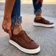 Womens Sneakers - Tan - 043