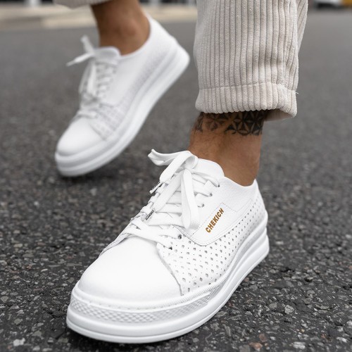 Mens Sneakers - White - 043