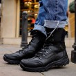 Mens Boots - Black  - 051