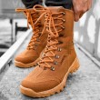 Mens Boots - Tan Suede - 051
