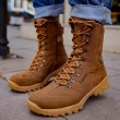 Mens Boots - Tan Suede - 051