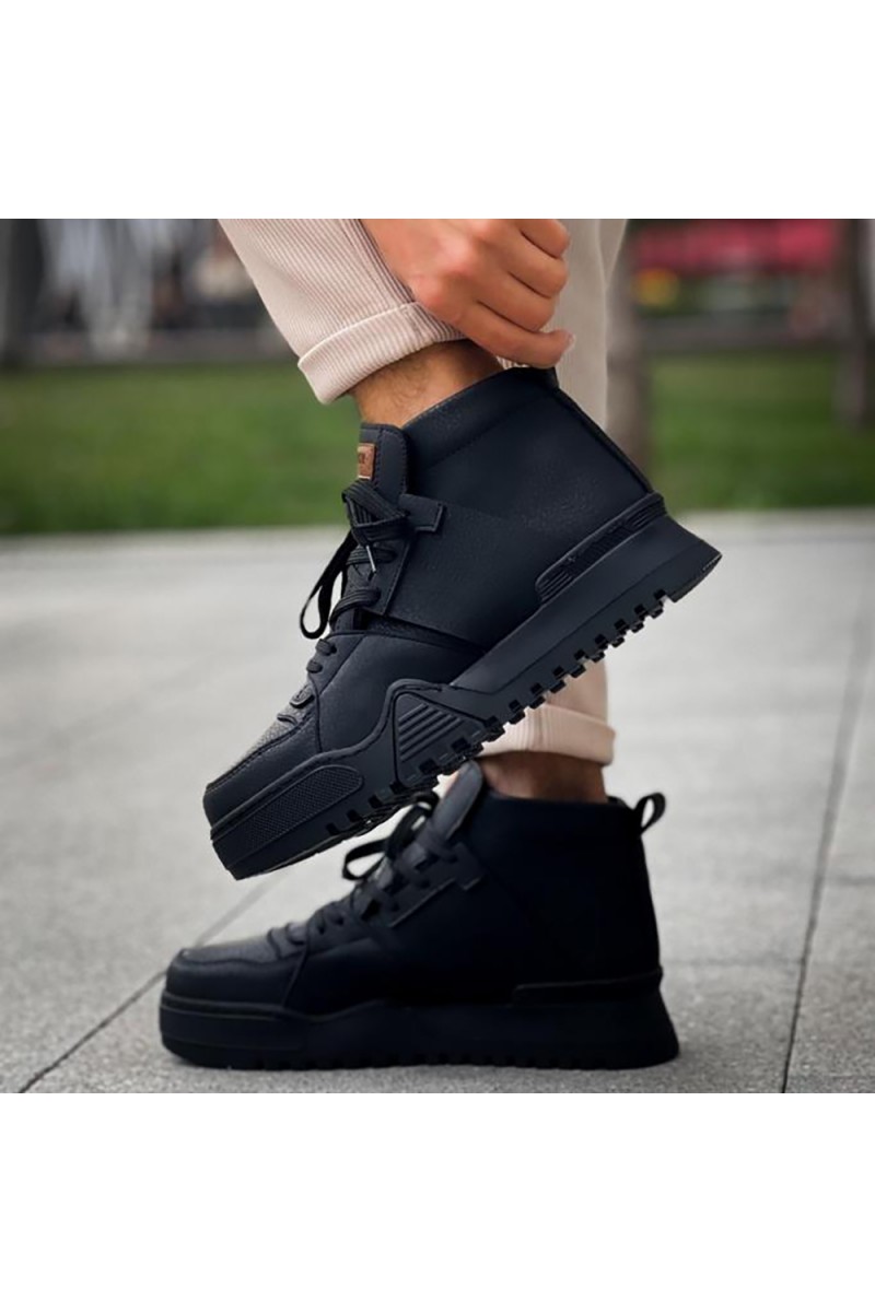 Mens Boots - Black 2 - 057