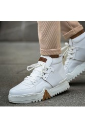 Mens Boots - White - 057