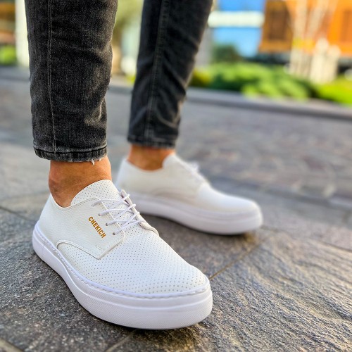 Mens Sneakers - White - 061