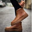 Mens Boots - Tan - 069