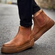 Mens Boots - Tan - 069